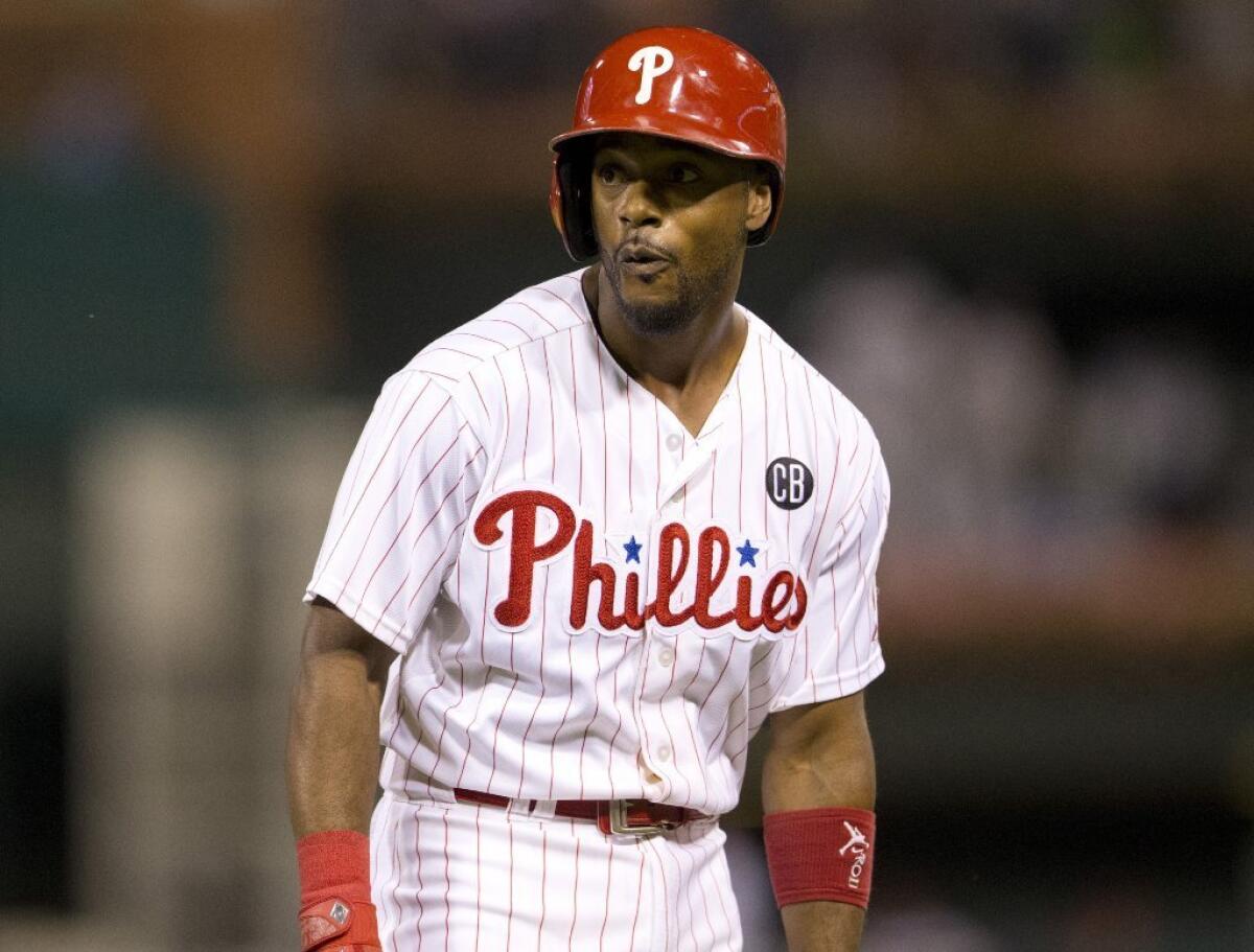 Shortstop Jimmy Rollins hit .243 with 17 home runs and 55 runs batted in and stole 28 bases last season with the Phillies.