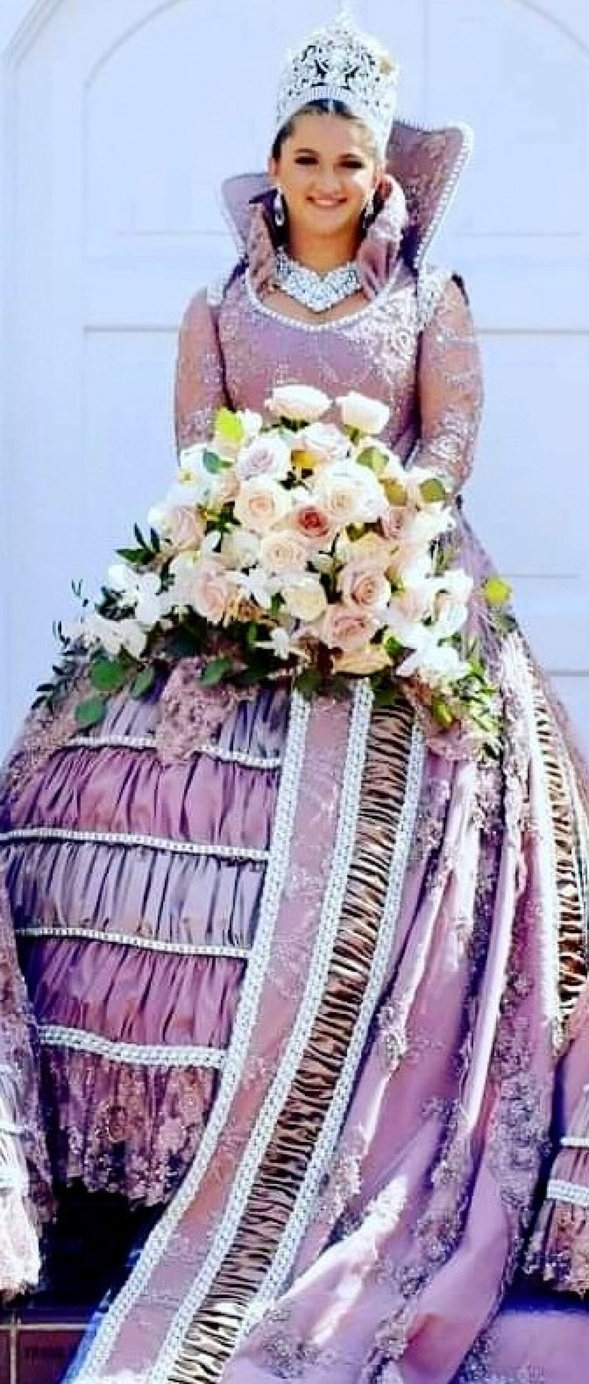 Grace DaSilva was queen of the 2019 Festa.