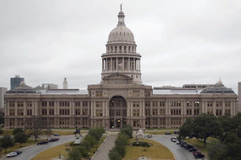 FILE - The Texas Capitol is viewed from its south side on Wednesday, Jan. 5, 2005, in Austin, Texas. Financially embattled hospital operator Steward Health Care filed for bankrupcy protection early Monday, May 6, 2024, morning in the U.S. Bankruptcy Court for the Southern District of Texas. (AP Photo/Harry Cabluck, File)