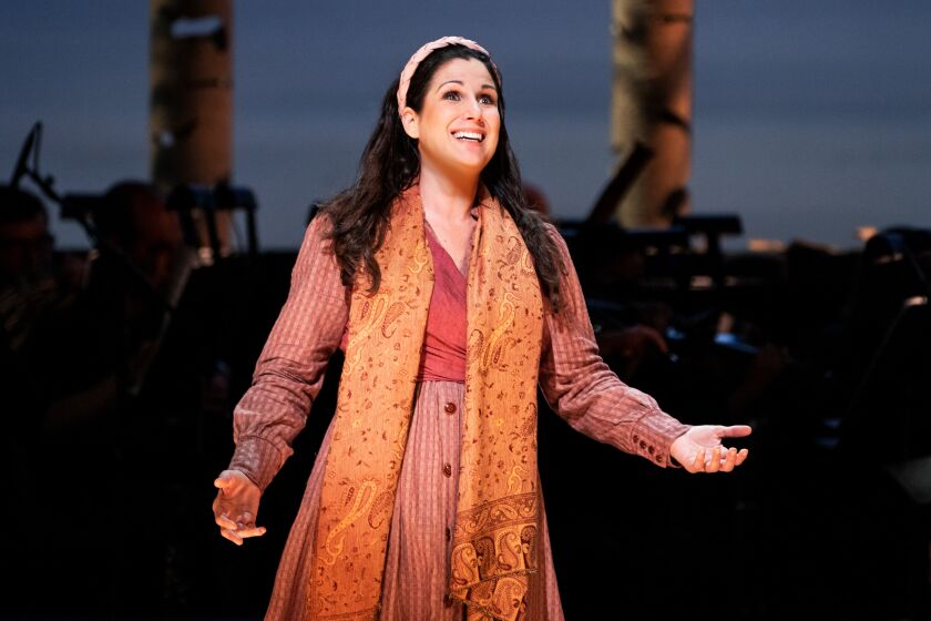 Stephanie J. Block as the Baker's Wife in Lear deBessonet's production of "Into the Woods."