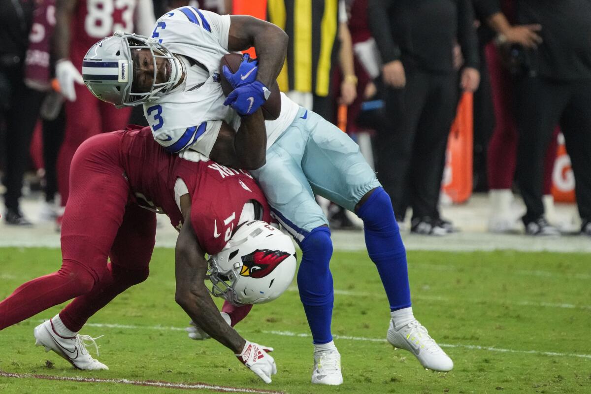 Cowboys' rough week concludes with mistake-filled loss to Cardinals - The  San Diego Union-Tribune
