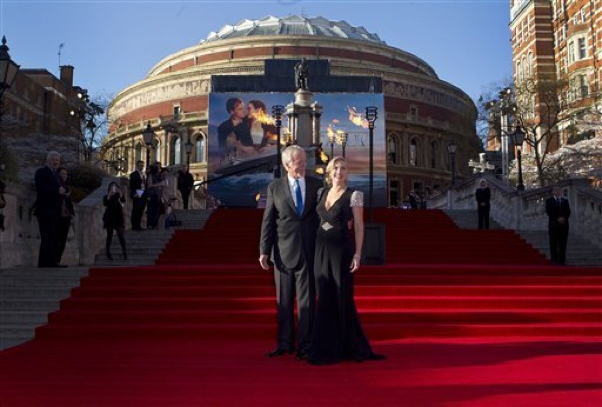 Kate Winslet, James Cameron at Titanic 3D premiere - The San Diego  Union-Tribune