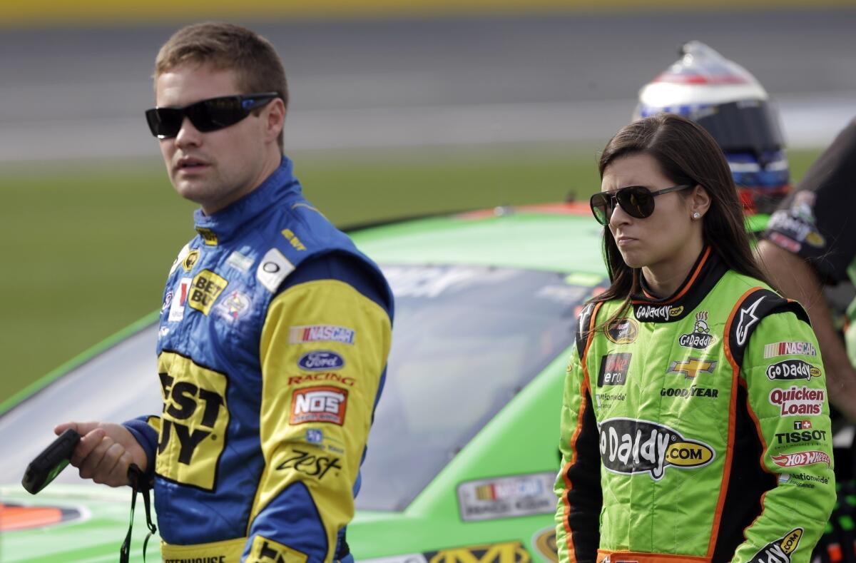 NASCAR power couple Ricky Stenhouse Jr. and Danica Patrick had an awkward ride home from the Coca-Cola 600 after he caused her to wreck.