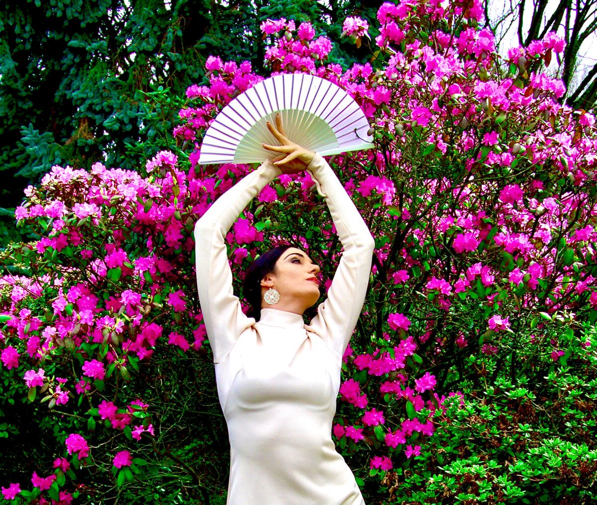 Flamenco dancer Savannah Fuentes
