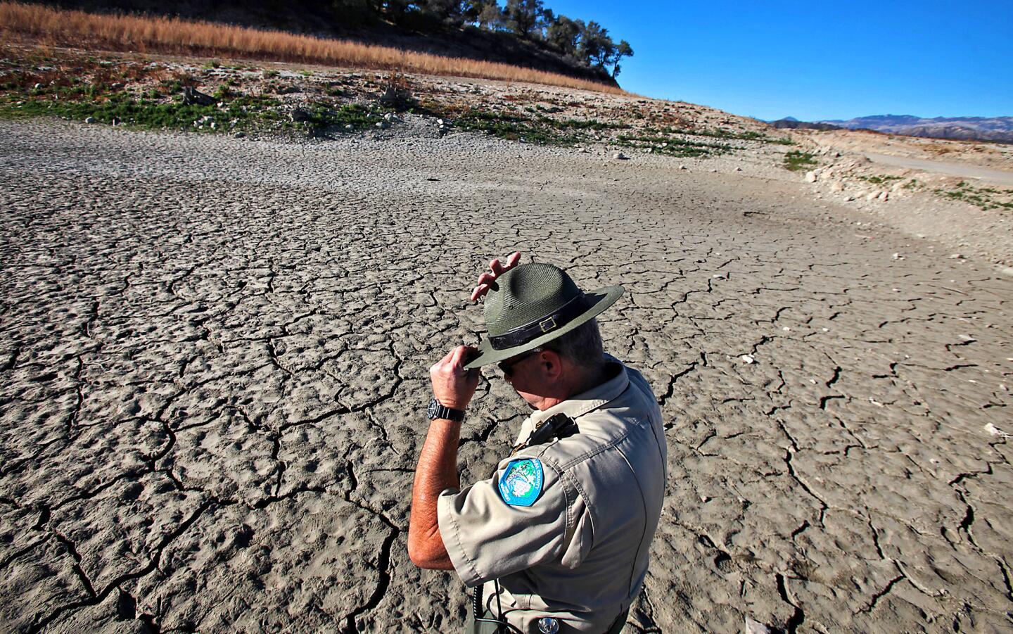 Cachuma Lake is drying up