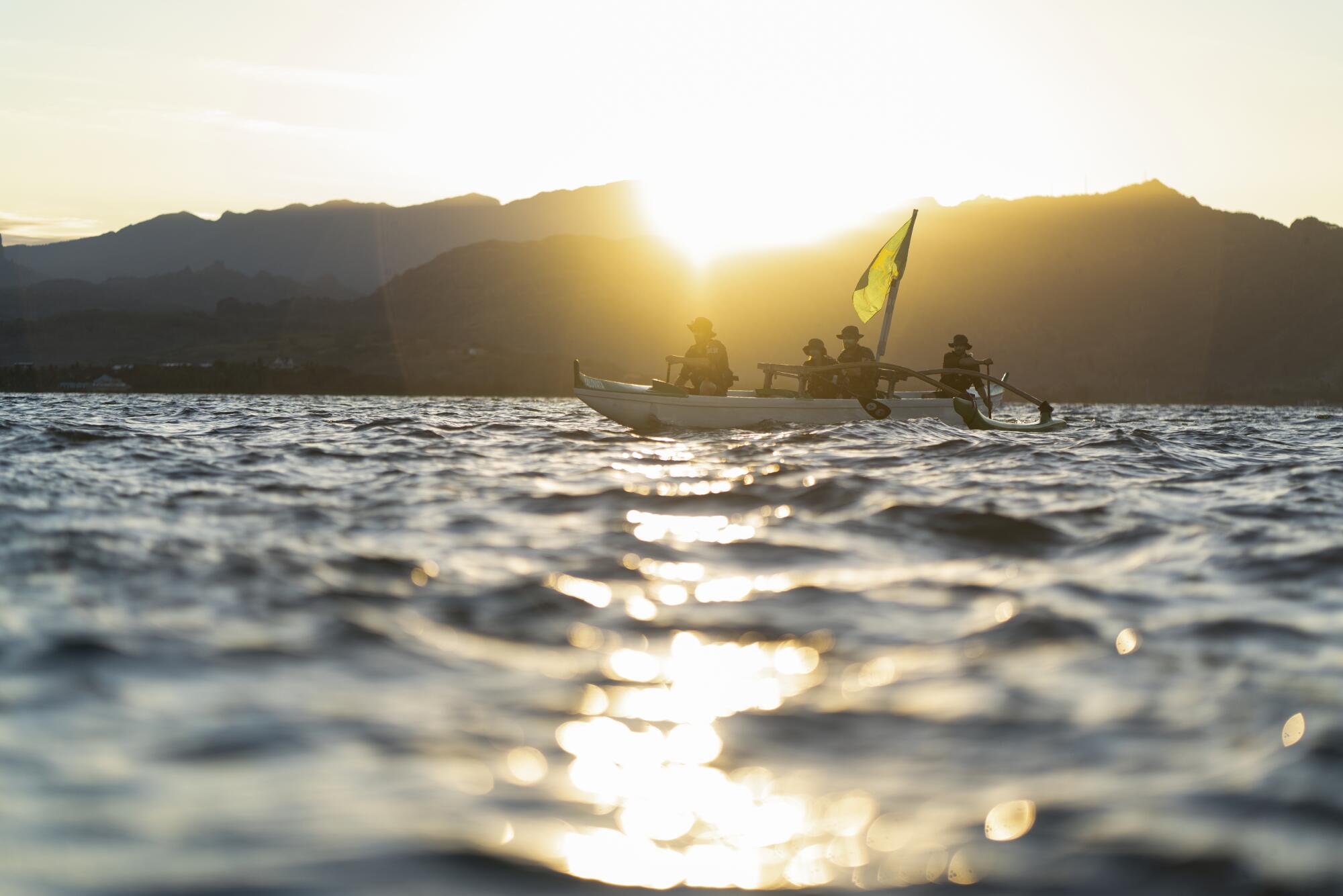 Team Aussie Rescue from Australia during the 2019 Eco-Challenge adventure race in Fiji.
