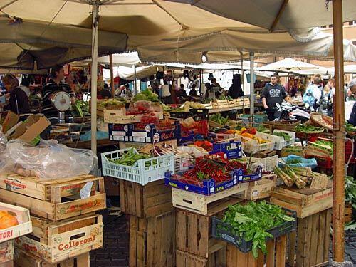 One of Rome's most picturesque piazzas, Campo de' Fiori is lined with restaurants and shops. Mondays through Saturdays, it features a farmers market open from early morning to mid-afternoon. Read more: 8 free attractions to see in Rome