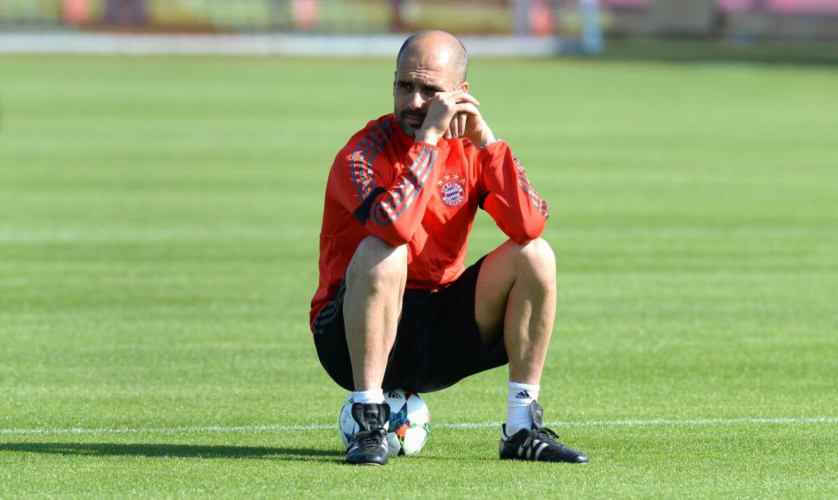 Pep Guardiola, entrenador del Barcelona.