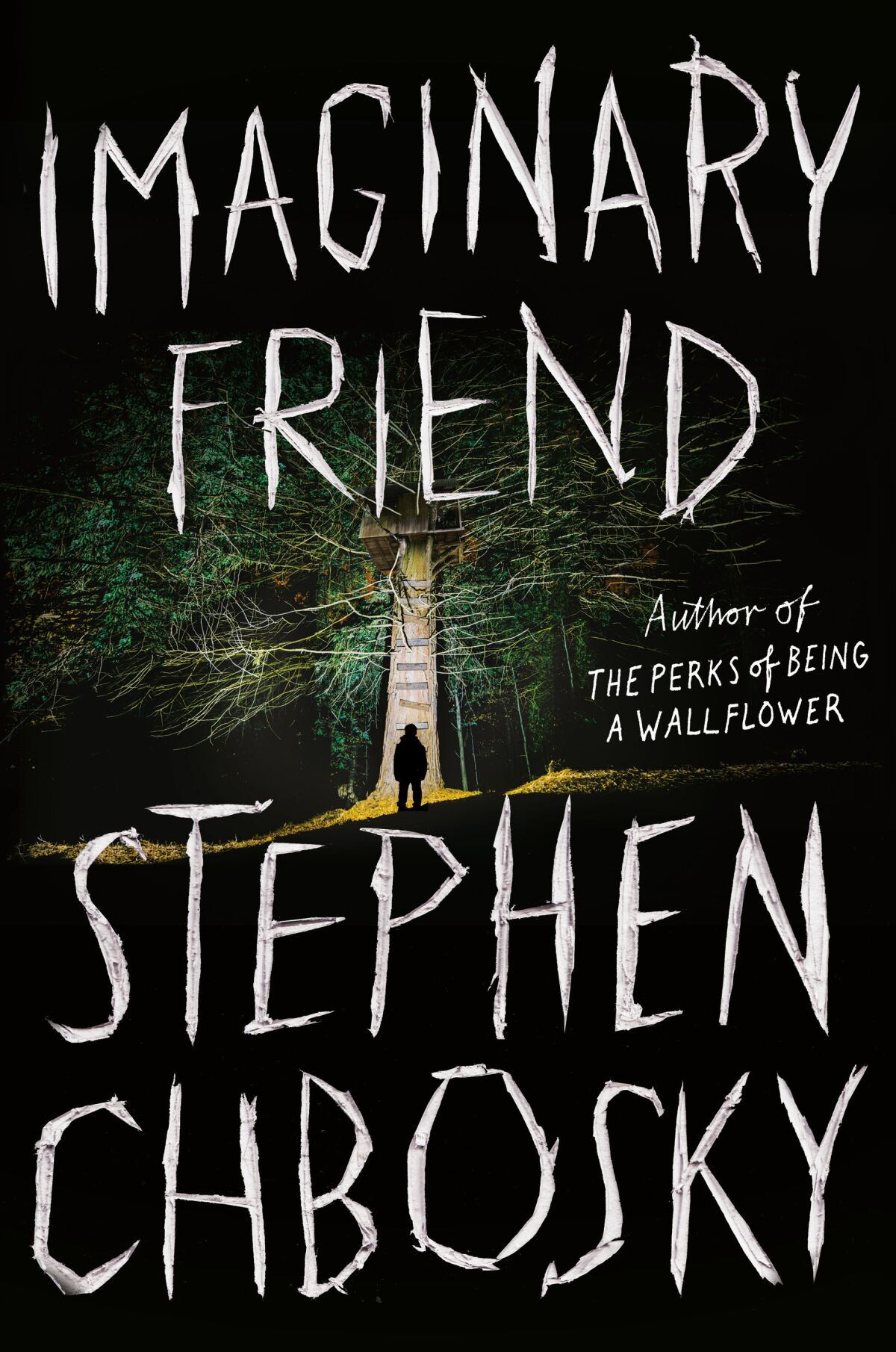 A book jacket of Stephen Chbosky's "Imaginary Friend."