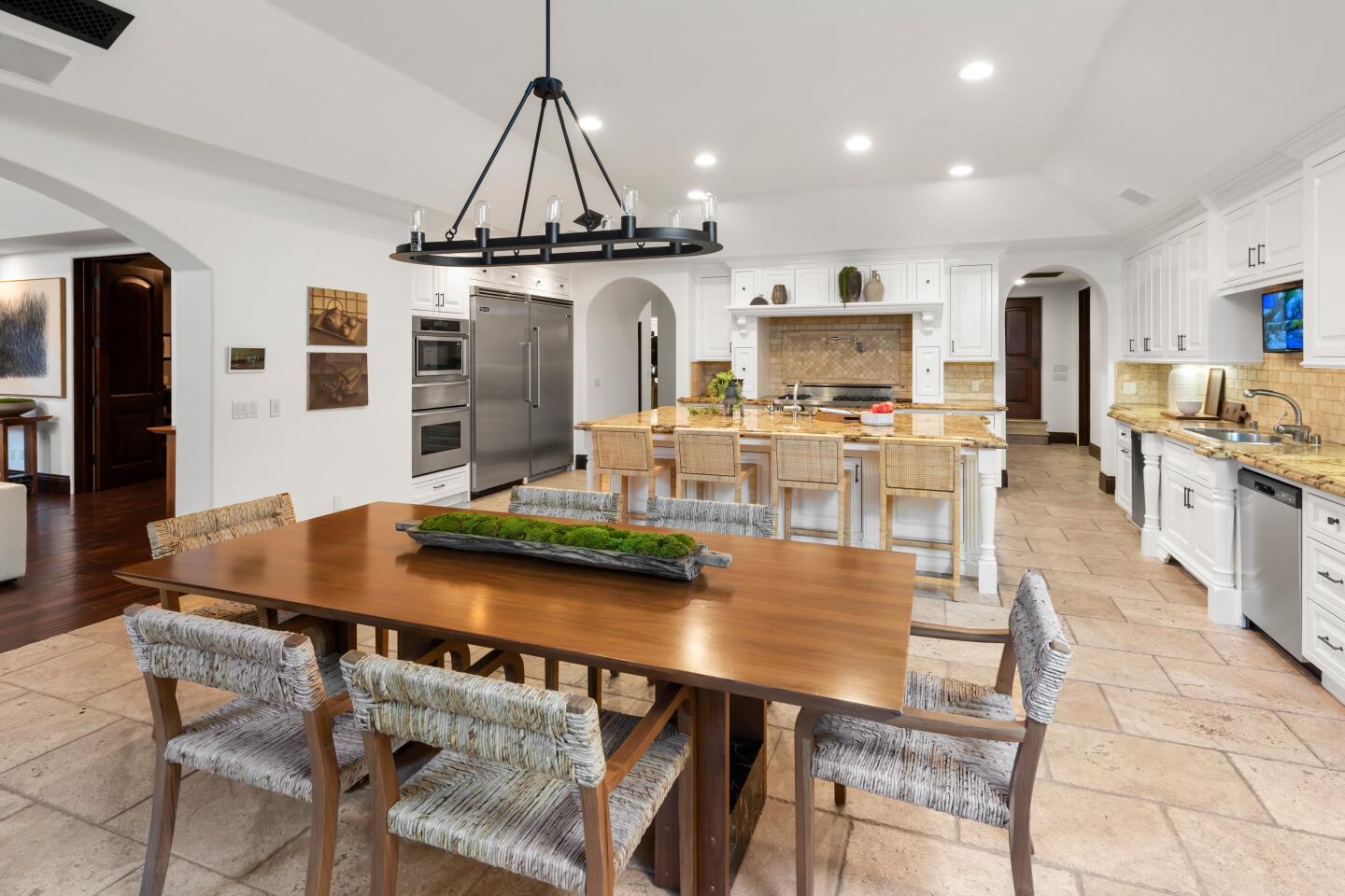 The kitchen.