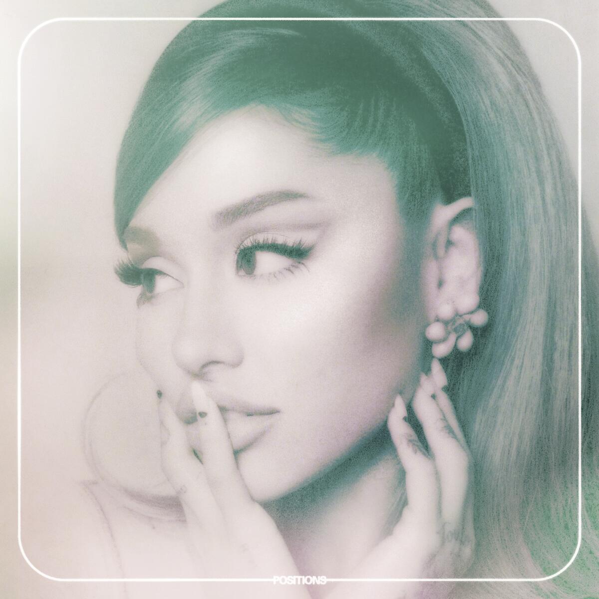 On Ariana Grande's new album "Positions," the bedroom setting registers as an inward turn after years of public scrutiny.