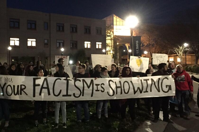 On Friday, Breitbart provocateur Milo Yiannopoulos's appearance at UC Davis was canceled in the face of loud protests. Milo, as he is known, was permanently banned from Twitter after spearheading racist attacks against actress Leslie Jones.