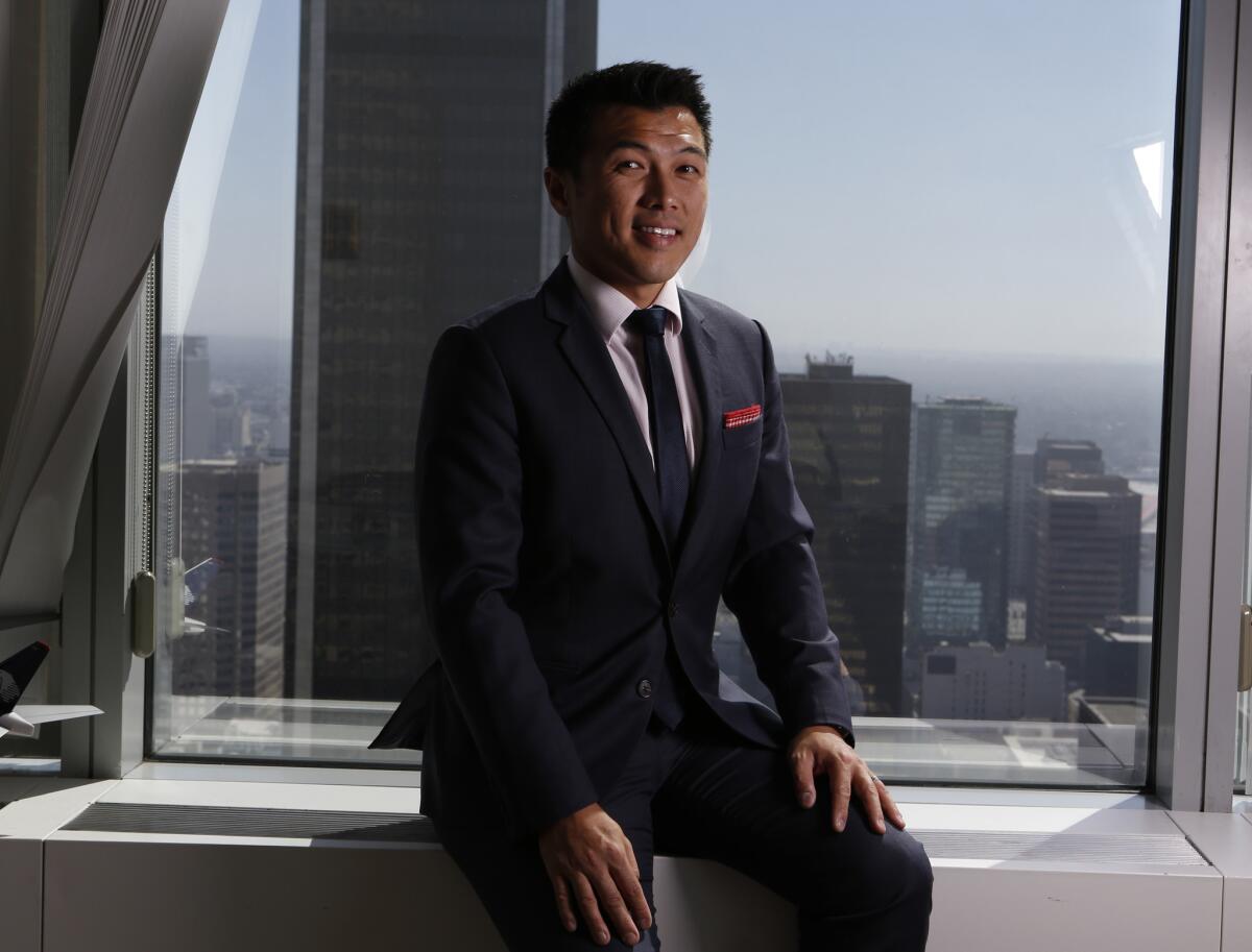 Stephen Cheung, president of World Trade Center L.A., a county office responsible for promoting local businesses overseas and attracting foreign investment to the region.
