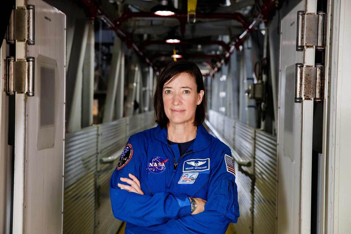 Megan McArthur will conduct research in medical technology and human health on the International Space Station.
