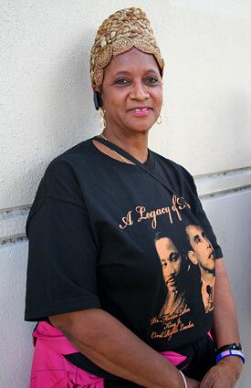 Shirley Clark's T-shirt