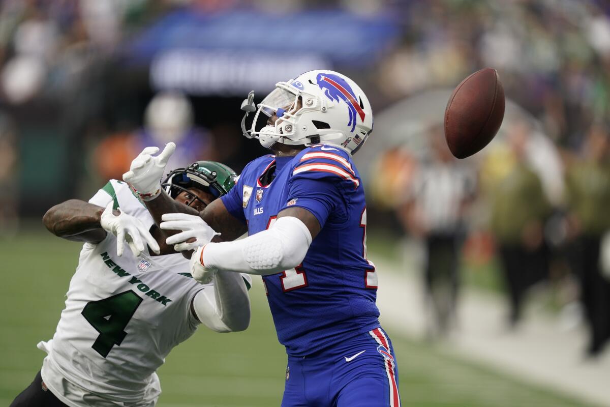 Jets CB duo of Gardner, Reed ready for Vikings, Jefferson - The San Diego  Union-Tribune