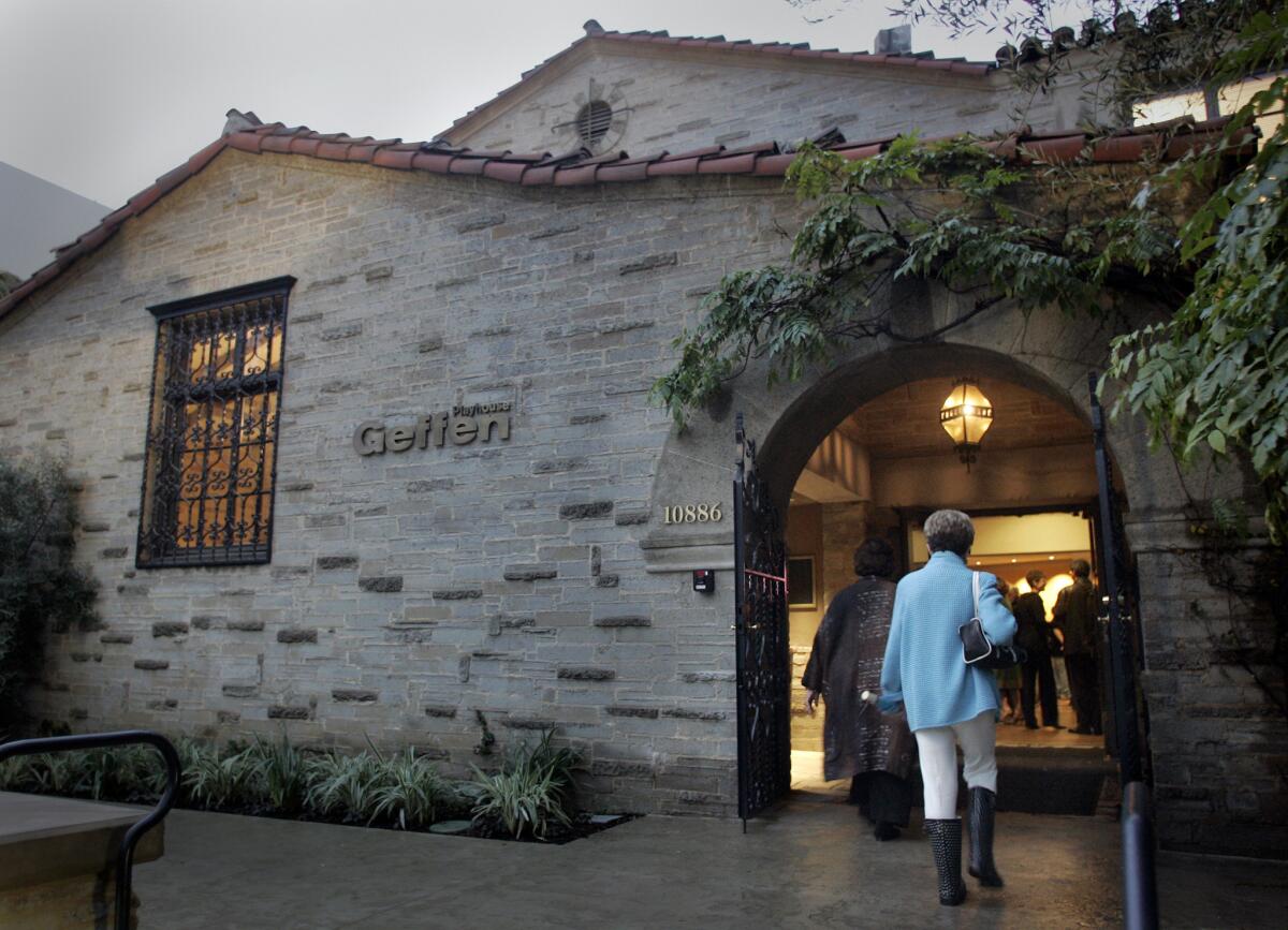 The Geffen Playhouse in Westwood has named a new executive director, Gil Cates Jr., whose father helped found the theater in the mid-1990s.