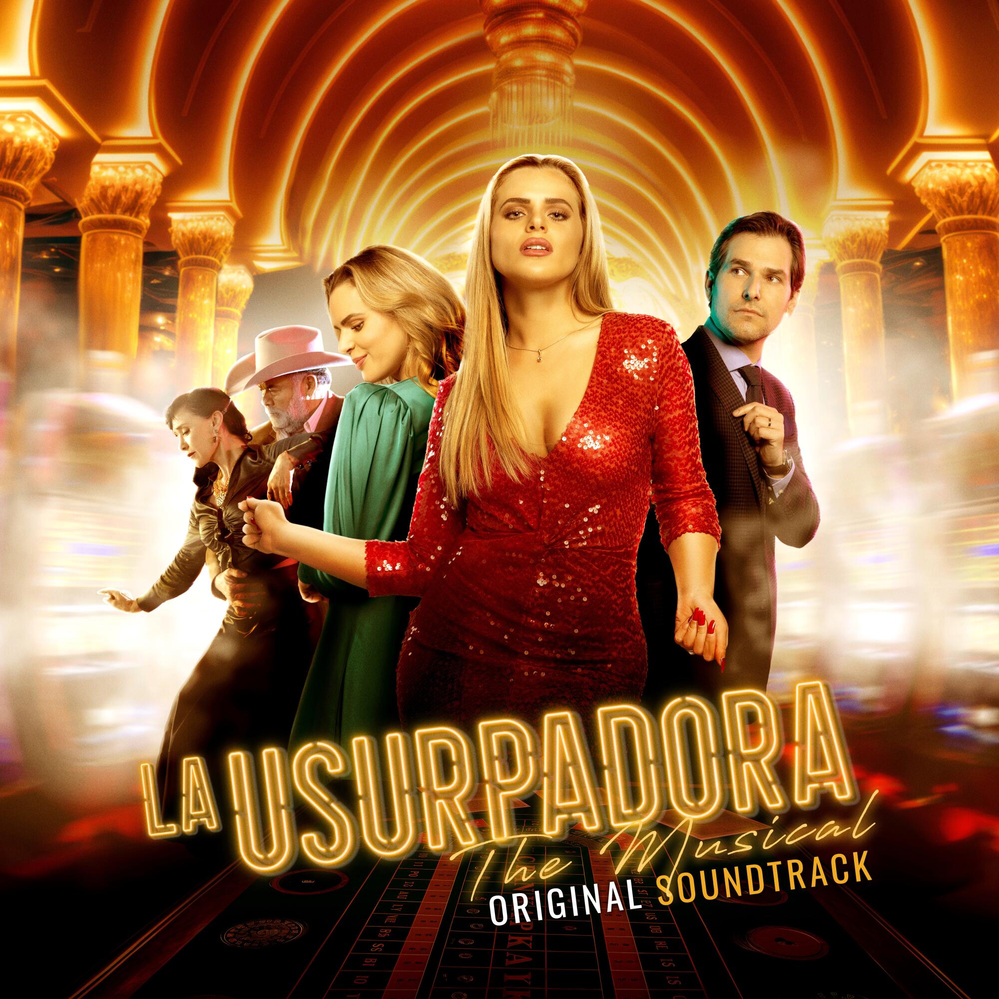 Cover de la banda sonora de "La Usurpadora, El Musical".