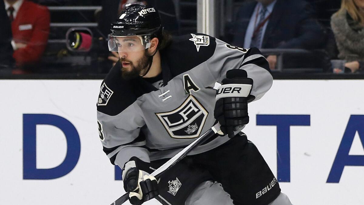 Drew Doughty said he'll play Thursday night despite being the only Kings player to opt out of that morning's skate.