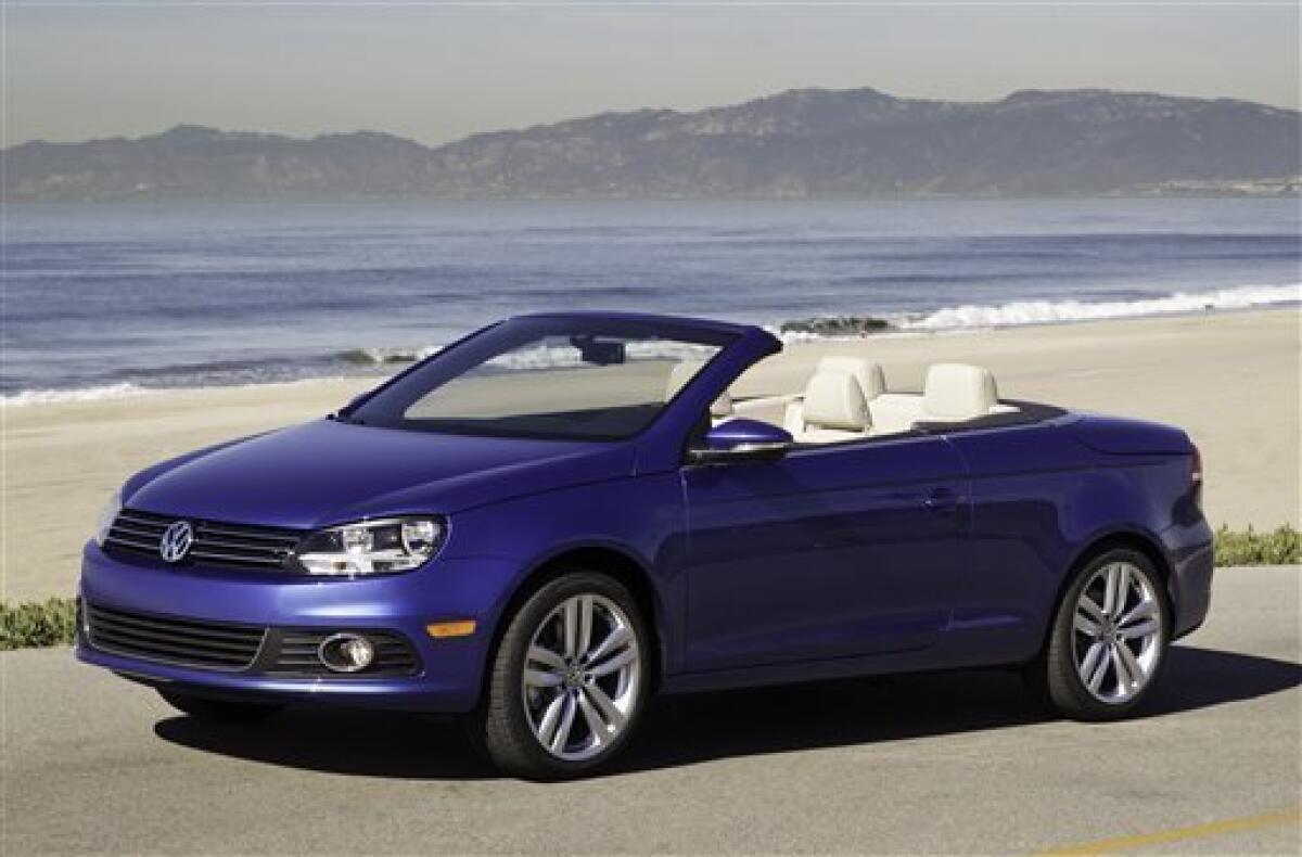VW Eos convertible is refreshed - The San Diego Union-Tribune
