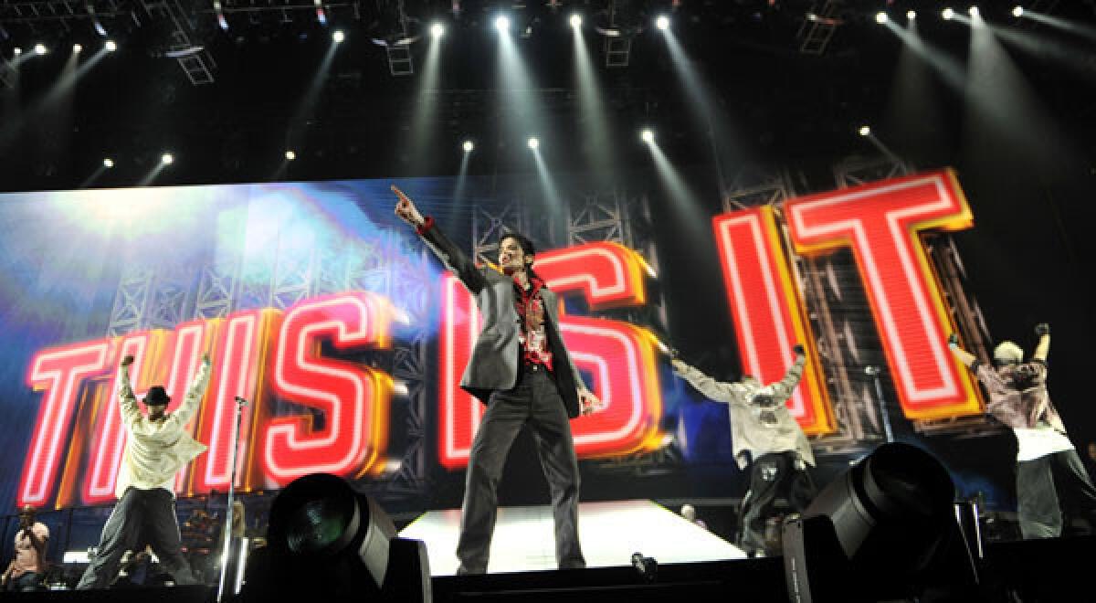 Pop star Michael Jackson rehearses at Staples Center in Los Angeles in 2009. An accountant testified that the singer could have made $1.5 billion from his comeback tour.