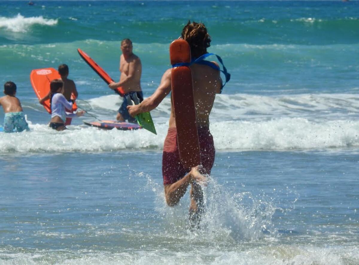 This week's heat wave will drive people to the coast, where sea surface temperatures have cooled off some.