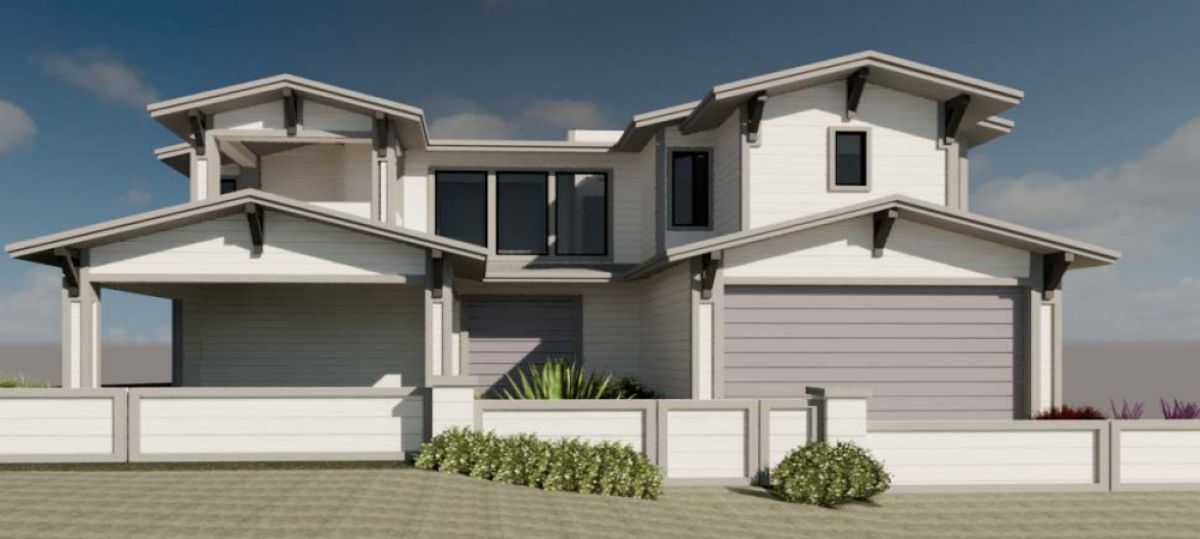 A rendering depicts the Salvagio residence project at 411 Sea Ridge Road in Bird Rock.