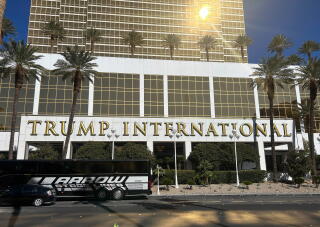 Trump International Hotel in Las Vegas.