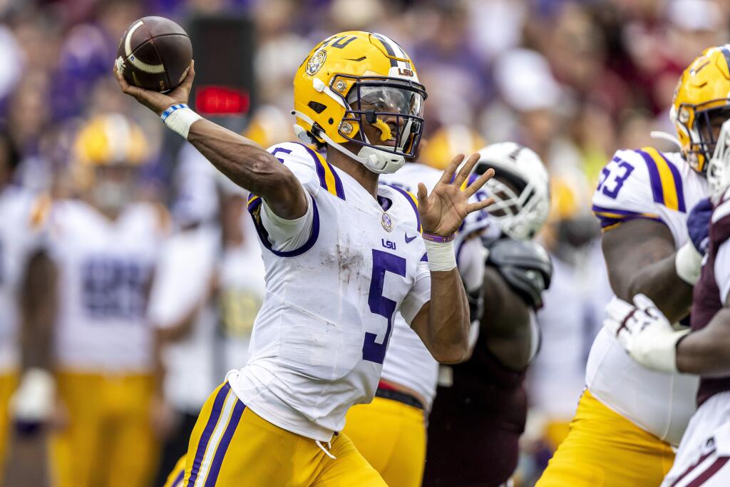 2024 NFL Mock Draft Quarterbacks Caleb Williams, Drake Maye and Jayden