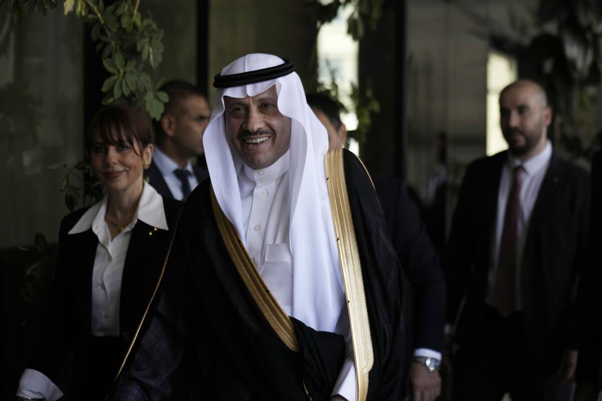 Nayef Sudairi, first Saudi ambassador to the Palestinian Authority