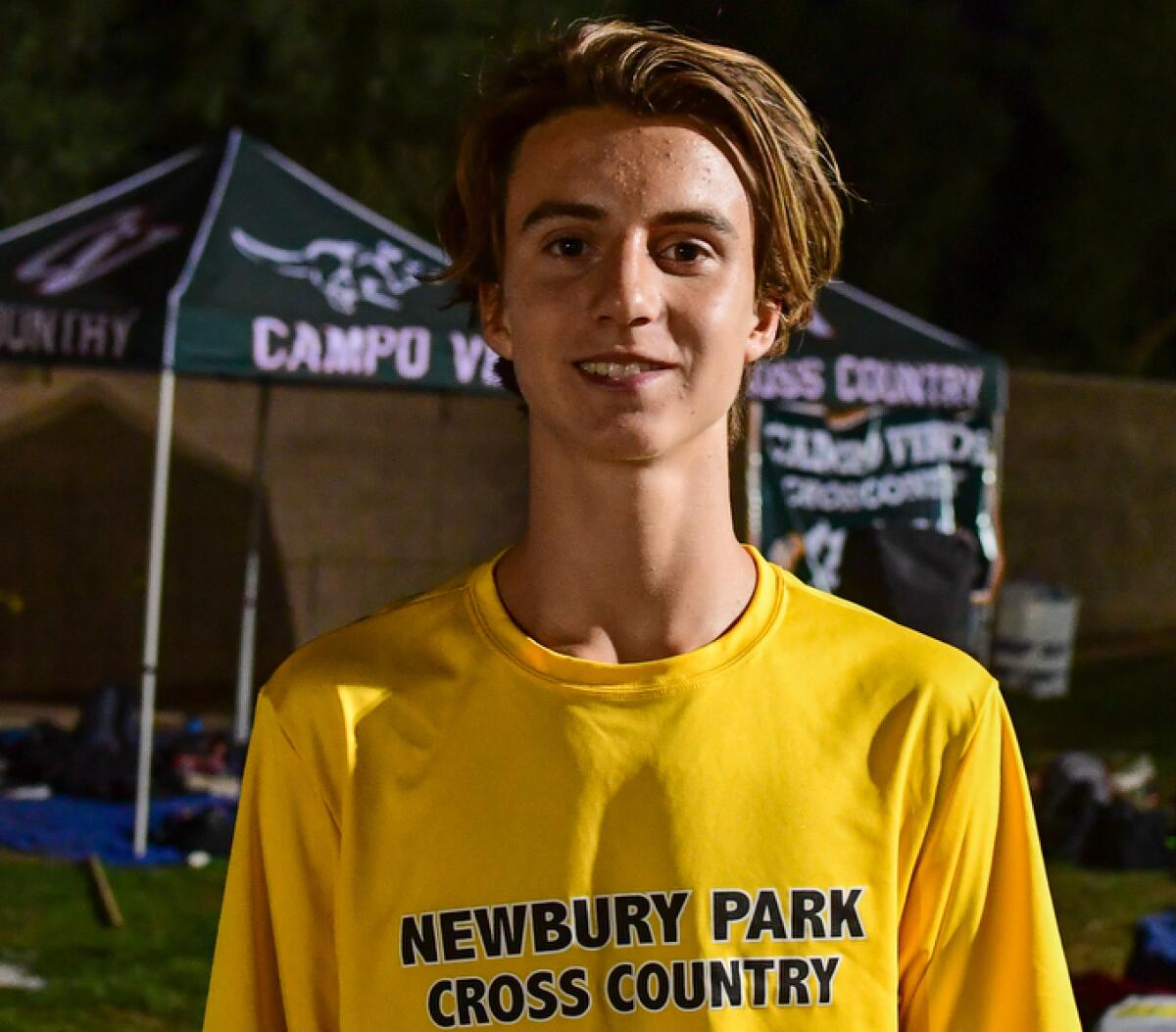 Newbury Park junior Colin Sahlman