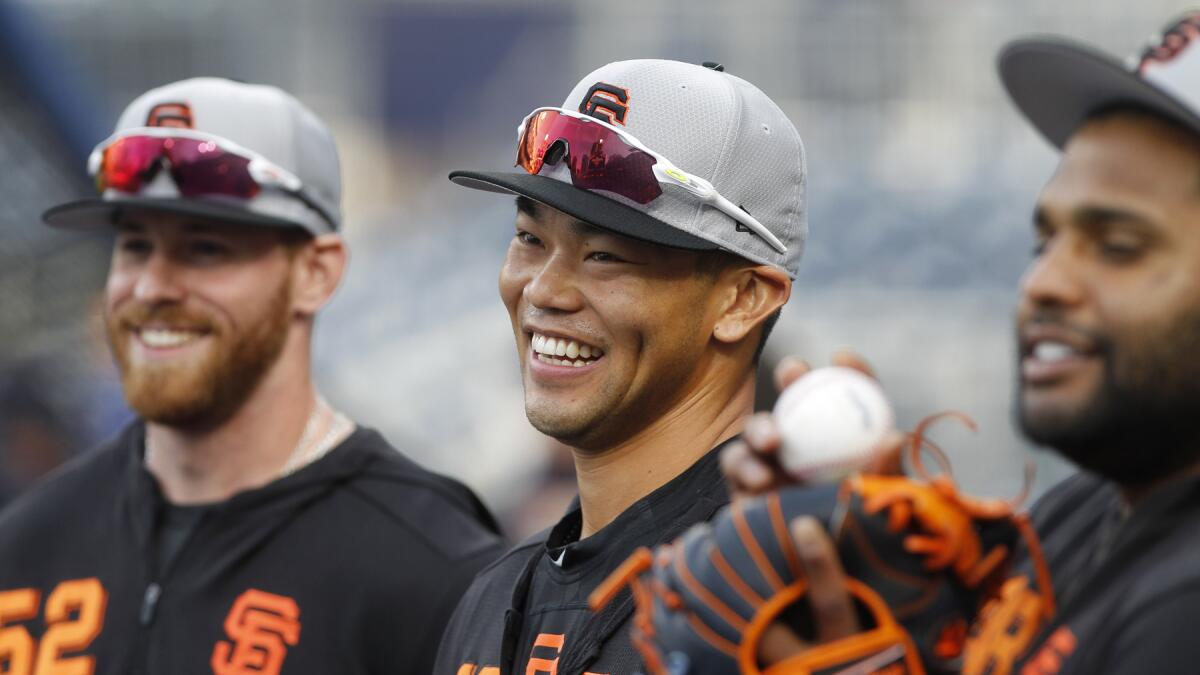 Connor Joe hitting stride two years after brief Giants cameo – NBC Sports  Bay Area & California