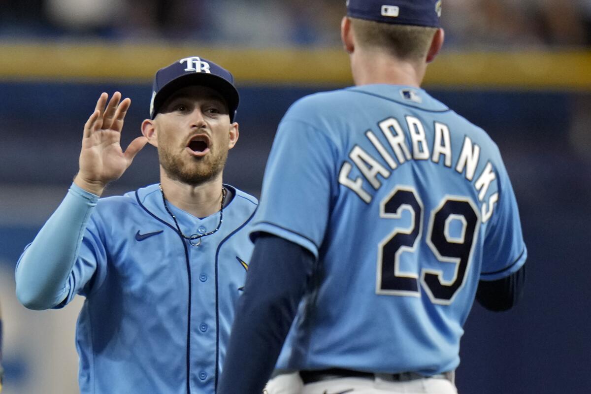 First place beats last place; Rays take game 1!