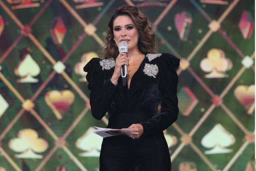 Galilea Montijo, conductora del programa HOY de Televisa.