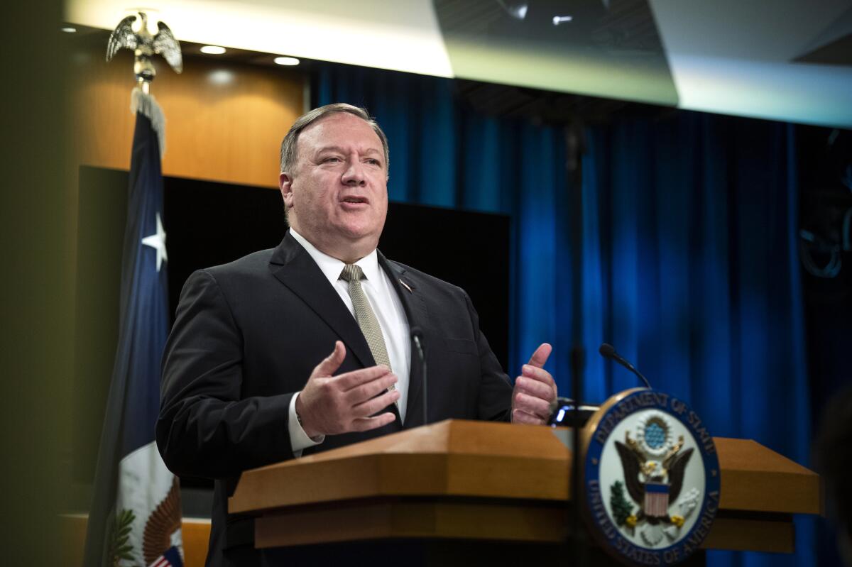 Secretary of State Michael R. Pompeo