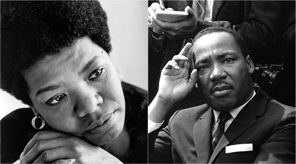 maya angelou and martin luther king jr