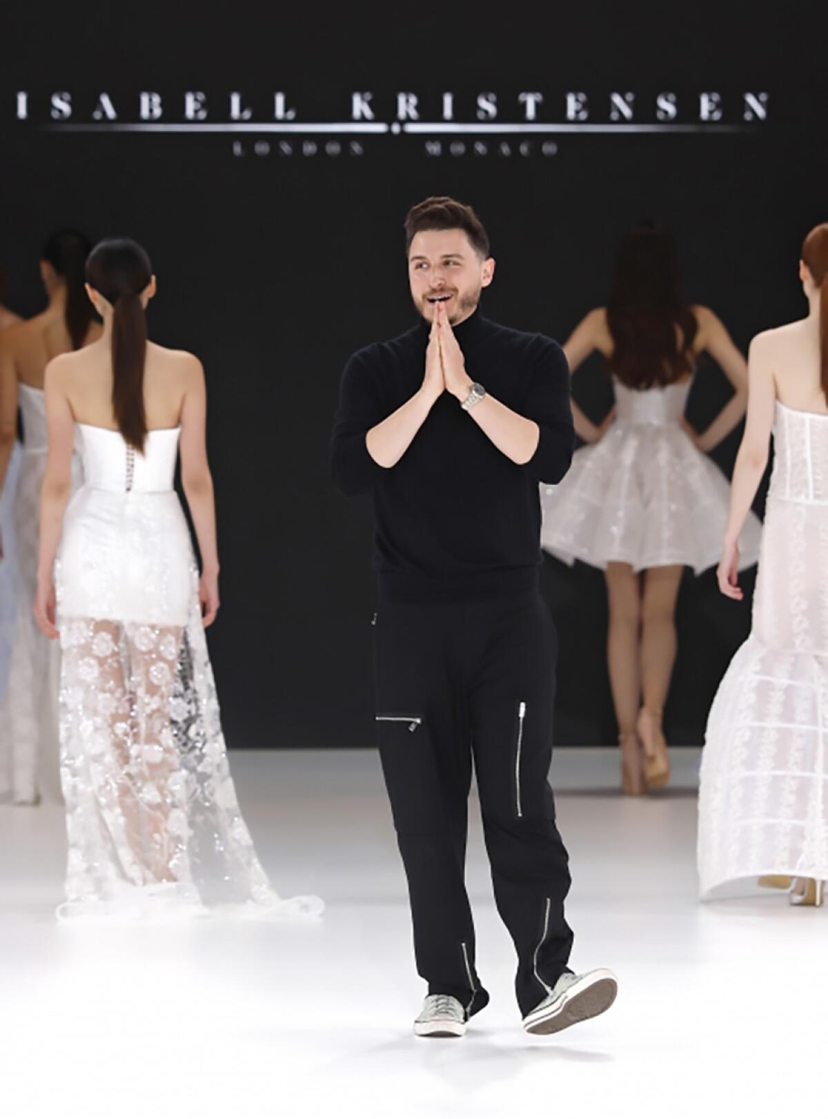 Isabell Kristensen Bridal Creative Director Martin Kristensen.