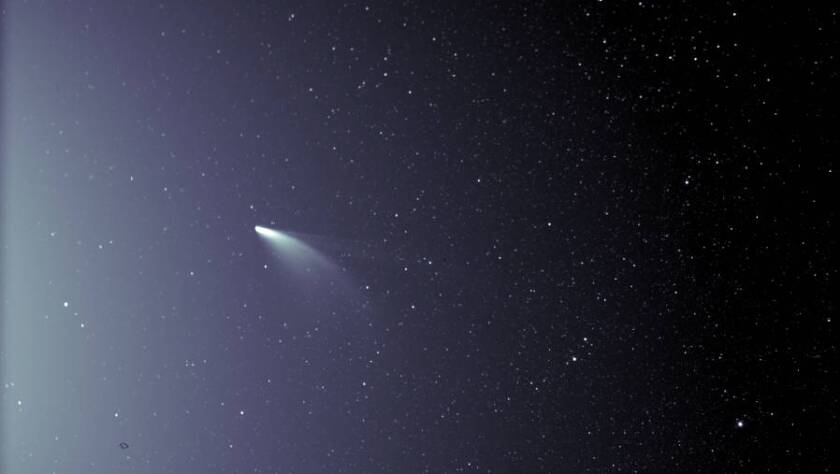 Comet C/2020 F3 NEOWISE will be visible in the night sky this week from San Diego County.