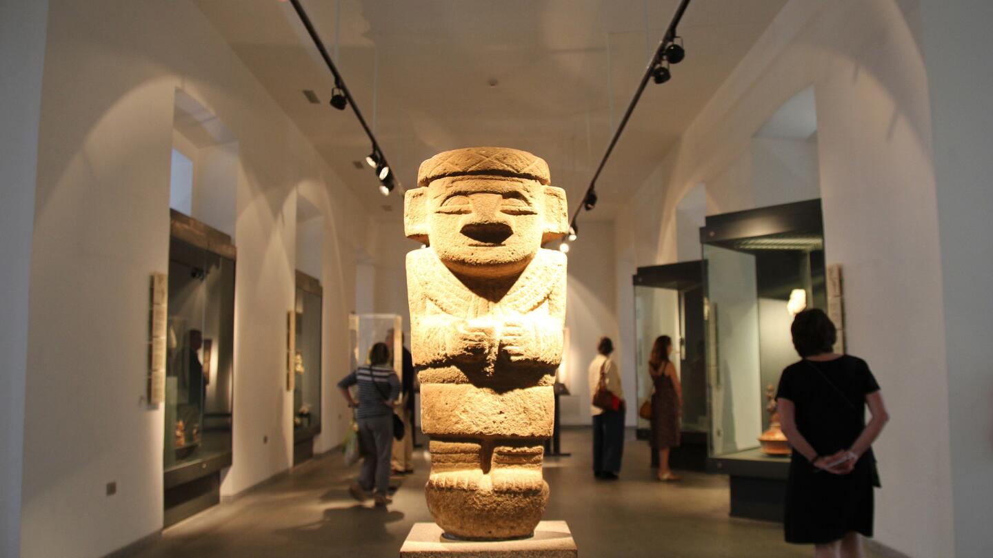 Smiljan Radic's reworking of Chile's pre-Columbian museum has taken the fustiness out of a type of art that is often seen in cramped, musty spaces. Seen here, a sculpture produced by the San Agustin culture circa AD 500 in what is now southern Colombia.