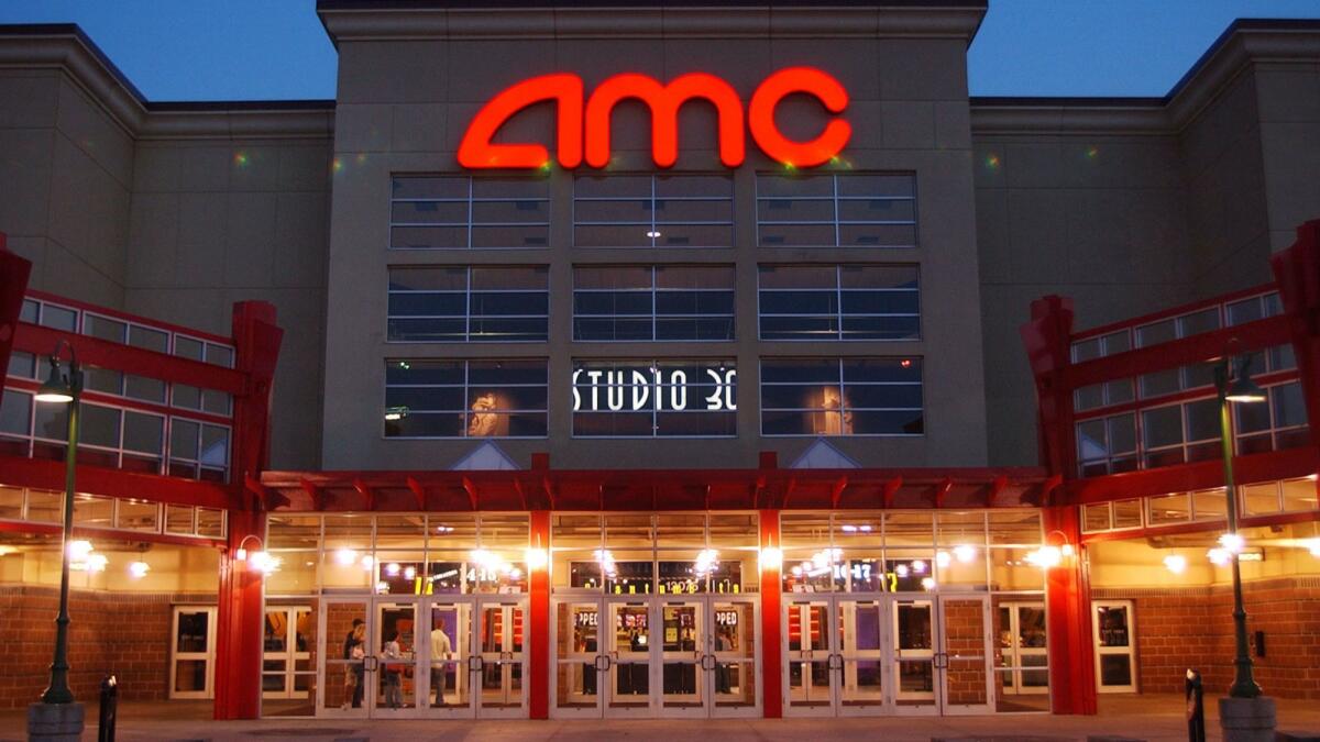 AMC's new service lets subscribers see up to three movies a week for a monthly fee of $19.95. Above, an AMC theater in Olathe, Kan.