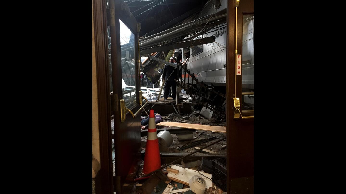 NJ Transit train crash in Hoboken