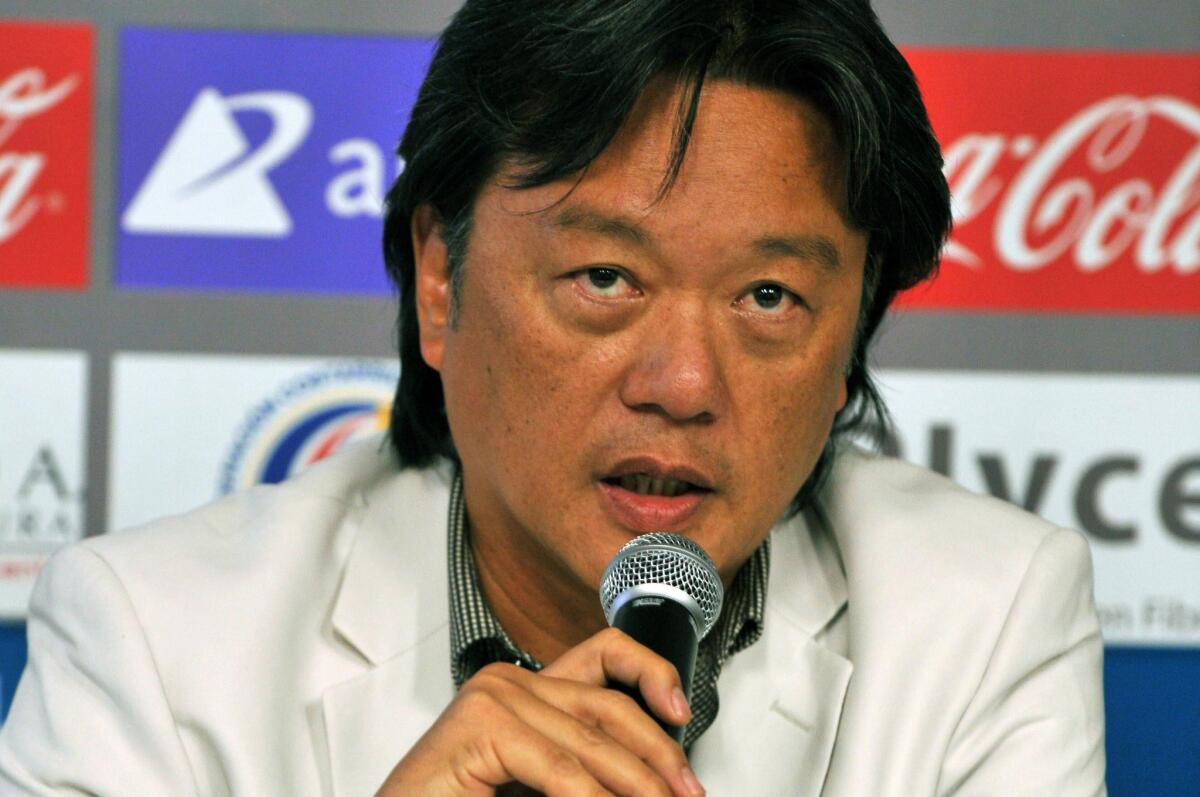 May 17, 2011 of president of the Costa Rican football Confederation Eduardo Li. Eduardo Li was among several soccer officials arrested, arrested on May 27, 2015, suspected of receiving bribes worth millions of dollars.