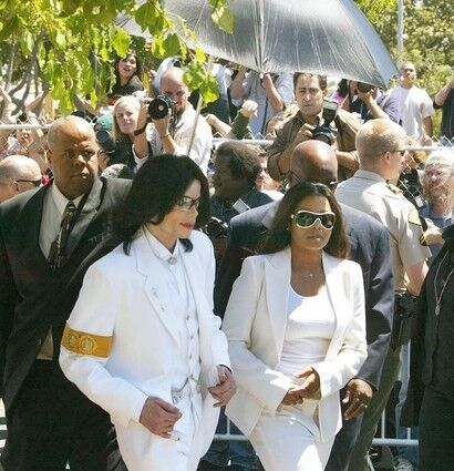 Michael Jackson and sister Janet Jackson