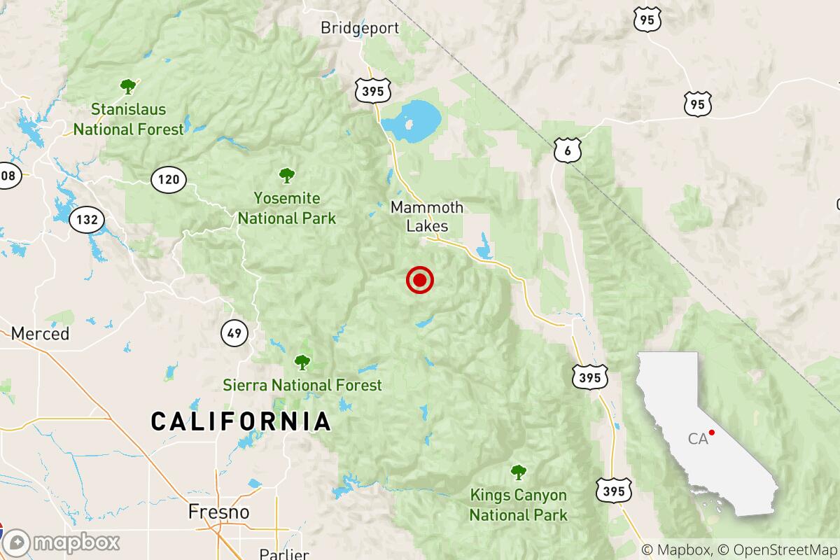 A magnitude 3.0 earthquake struck near Clovis, Calif., on Friday night.