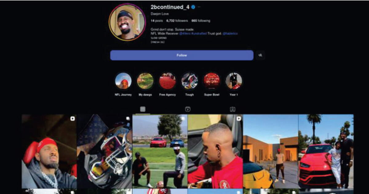 O caso do FBI contra um falso jogador da NFL que supostamente fraudou mulheres está se expandindo