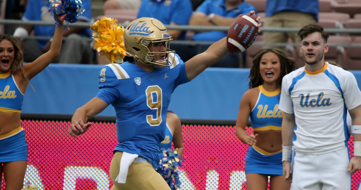 UCLA goes five deep at QB in record-setting win over N.C. Central