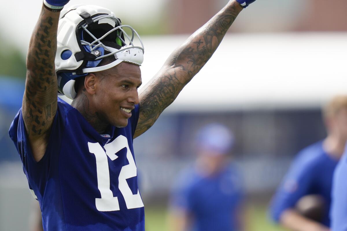 Tight end Darren Waller has brought a new excitement to the New