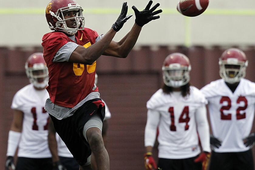 Wide receiver Victor Blackwell has been removed from the Trojans' roster after missing the team's practices and games since USC's loss to Boston College, 37-31, on Sept. 13.