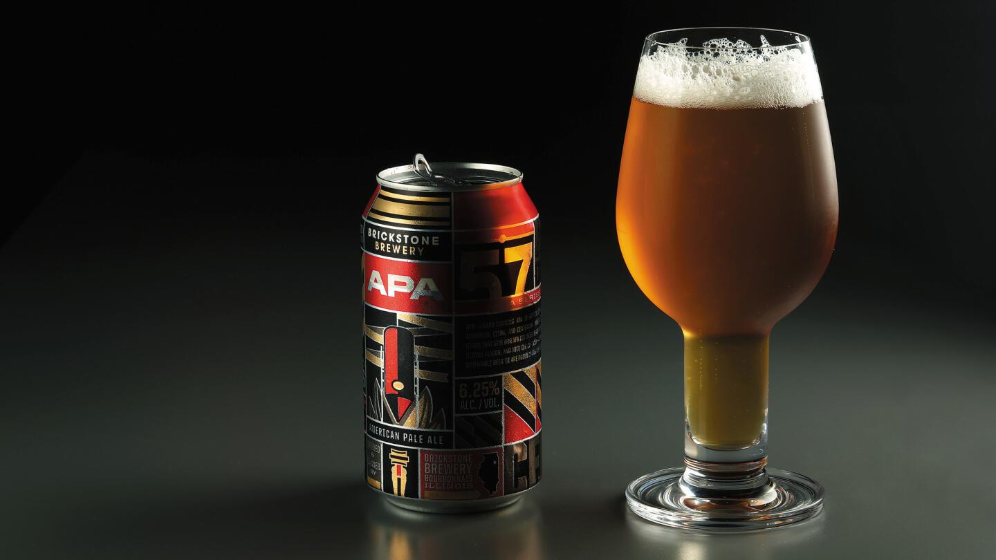 APA (Brickstone Brewery, Bourbonnais, Ill.; American pale ale)