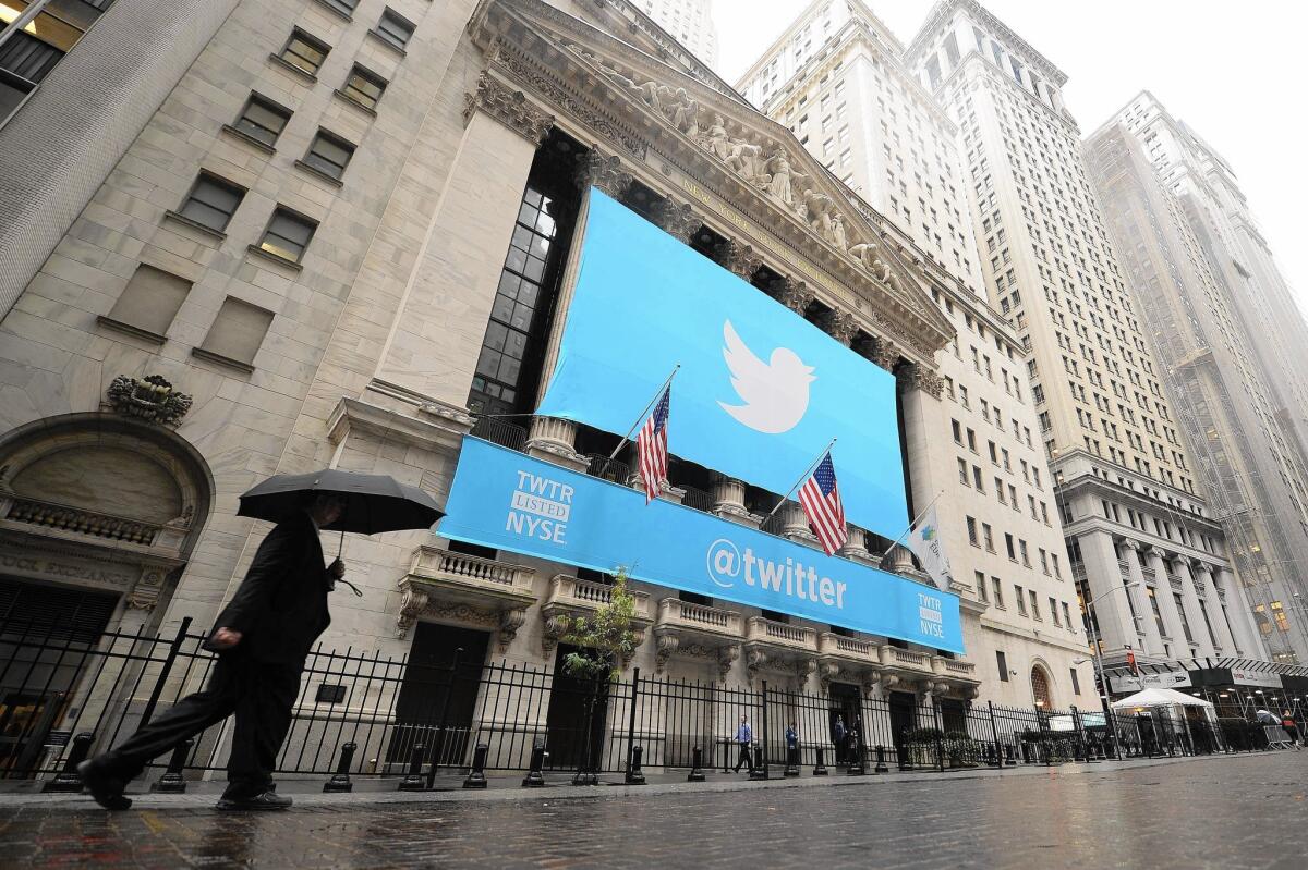 Twitter lost $162.4 million, compared with a loss of $132.4 million in the year-earlier quarter. Revenue jumped to $435.9 million from $250.5 million, but still fell far short of analysts’ expectations.